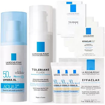 LA ROCHE-POSAY理膚寶水 全護水感清透防曬露UVA PRO SPF50加量組