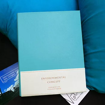 《Conifer》 25K 環保概念20孔孔夾淺藍