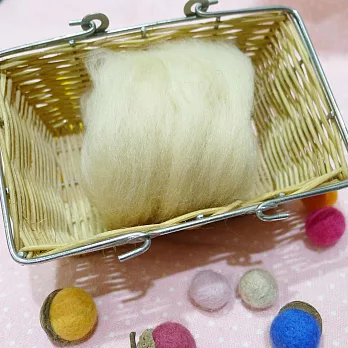 美麗諾羊毛-MK8駝色100g【超柔細】