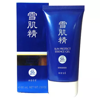 《KOSE 高絲 》 雪肌精極效輕透防曬凝膠(81ml) SPF50+.PA++++