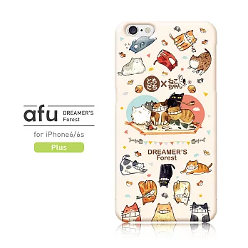 afu插畫手機殼-iphone6 PLUS-貓咪的一百種生活