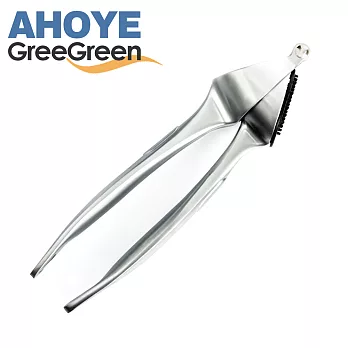 瑞典【GreeGreen】精鑄不鏽鋼省力壓蒜器