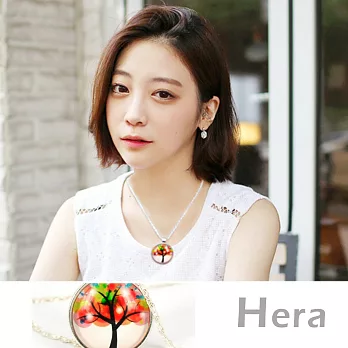 【Hera】赫拉 歐美簡約風時光繽紛樹項鍊/半長鍊(二款任選)繽紛泡泡樹