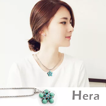【Hera】赫拉 波西米亞系列鏤空水鑽項鍊/鎖骨鍊(海星花朵)
