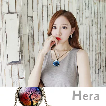 【Hera】赫拉 星空時光寶石圖騰樹系列項鍊/半長鍊(六款任選)艷麗