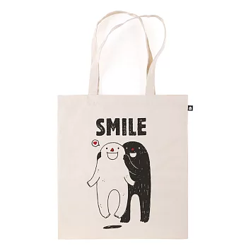 `0416x1024 / 笑一個嘛~ / 厚實款大雙耳提袋