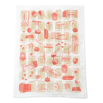 【Afternoon Tea】SweetsTea蚊帳吸水布(紅色巧克力)