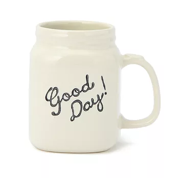 【Afternoon Tea】美好一天馬克杯430ML(象牙白)