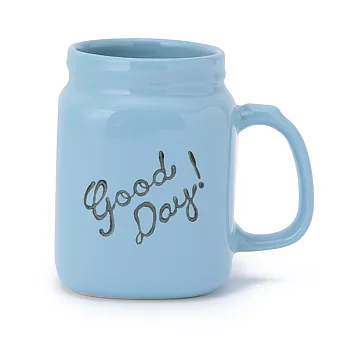 【Afternoon Tea】美好一天馬克杯430ML(淺藍色)