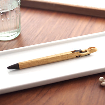 木機關BEZEL自動鉛筆 黃心木