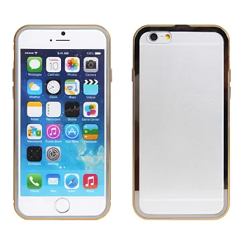 【BIEN】iPhone 6 Plus 新潮雙色雙件金屬邊框 (灰)