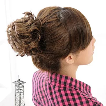 【Lady c.c.】亮麗女王特色造型捲髮包(3色)深棕