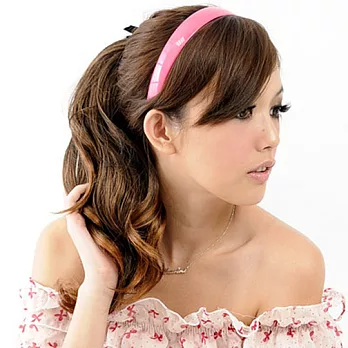 【Lady c.c.】青春洋溢綁帶捲髮馬尾(2色)黑