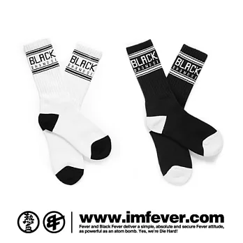 熱血黑牌 BF STRIPE SOCKS白色