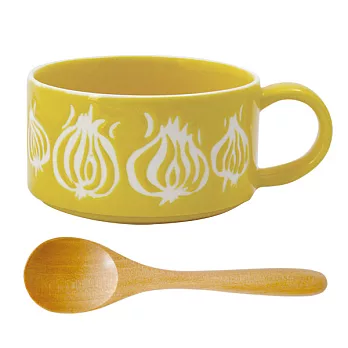 【Afternoon Tea】北歐蔬果湯杯木匙組(洋蔥)