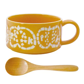 【Afternoon Tea】北歐蔬果湯杯木匙組(南瓜)
