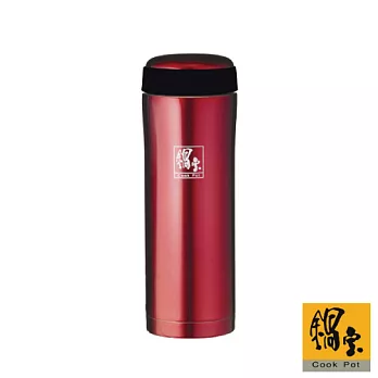 鍋寶超真空保溫杯(附濾網)500CC(紅)-SVC-5060QT