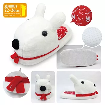 麗莎和卡斯柏-絨毛拖鞋A款(麗)