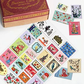 7321 Design郵票貼紙組V4-娜麗塔B02