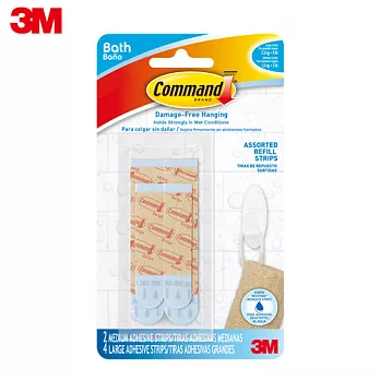 3M 浴室清透防水收納系列-綜合防水膠條