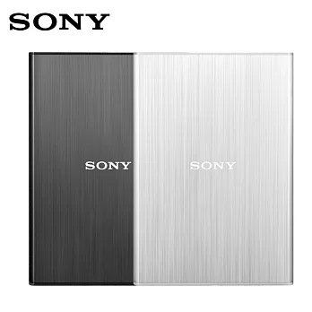 SONY 2TB 薄型 鋁質髮絲紋質感硬碟 USB3.0 2.5吋 HD-SL2 行動硬碟黑色