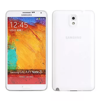 【BIEN】SAMSUNG Note 3 手感超薄包機硬質保護殼 (霧白)