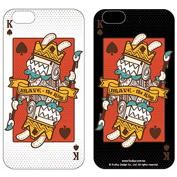 《Foufou x 火柴邦》iPhone6 Plus手機殼- Poker King黑