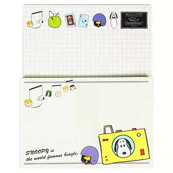 《sun-star》SNOOPY幽默插畫系列信紙組(俏皮生活)