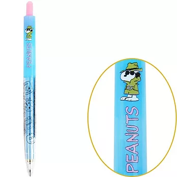 《sun-star》SNOOPY幽默插畫系列自動鉛筆(偵探藍)