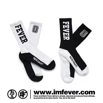 熱血黑牌 BF SPIRIT SOCKS白色