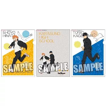 排球少年文件夾2枚組 Part.2:「日向 & 影山」