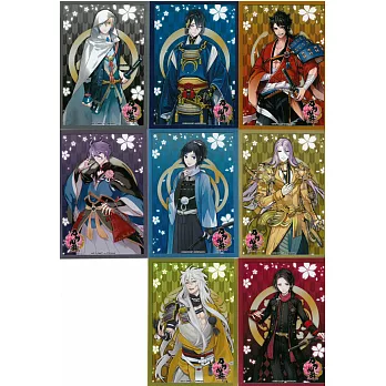 刀劍亂舞角色收集卡套組第一彈(一組8張)