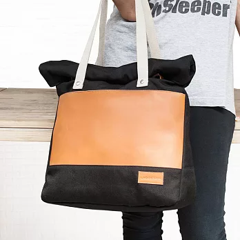 LAQ DESIGN手提/肩背兩用包溫暖橘