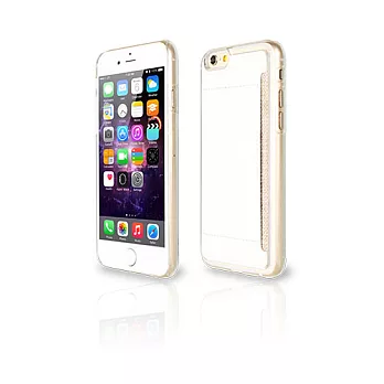 doocoo Apple iPhone 6 (4.7吋) iGuardian 韓版薄型插卡式保護殼套 (韓製)純潔白