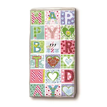 《Paper+Design》紙手帕-B-day生日快樂