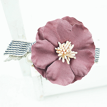 【PinkyPinky Boutique】好甜美花朵髮夾(粉紅色)
