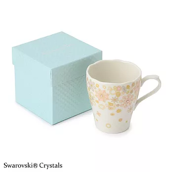 【Afternoon Tea】15施華洛世奇馬克杯組(粉紅花)