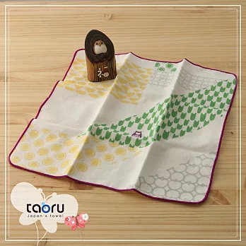 taoru 日本毛巾 和的風物詩_福來貓頭鷹 30*30 cm