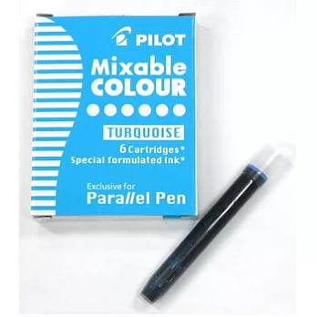 百樂藝術鋼筆卡水-淺藍(6支入)