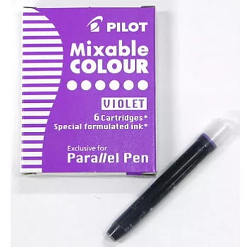 百樂藝術鋼筆卡水-紫(6支入)