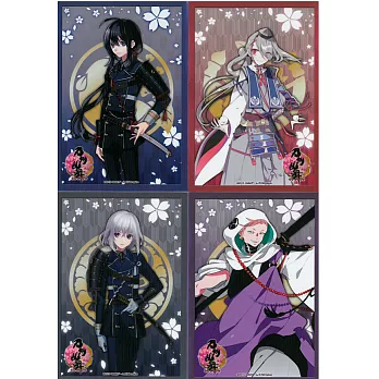 刀劍亂舞角色收集卡套組第二彈(一組4張)