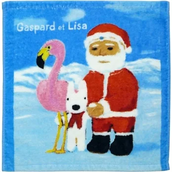 麗莎和卡斯柏-毛巾(聖誕老人)