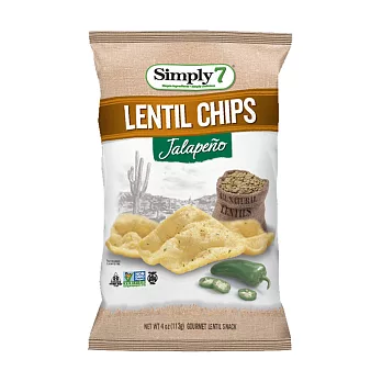 Simply 7 扁豆脆片- 墨西哥辣椒口味(113g)