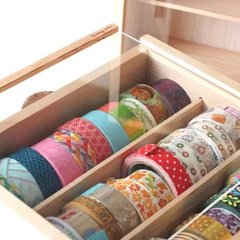 原木紙膠帶收納盒 典藏