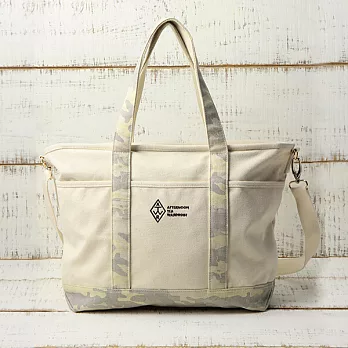 【Afternoon Tea】休閒時尚2WAY托特包(迷彩)