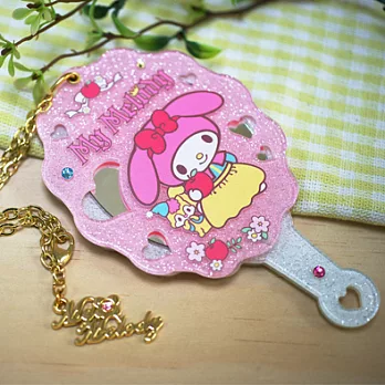 《綠芽創意》童話公主My Melody手持鏡組 / 壓克力手拿鏡