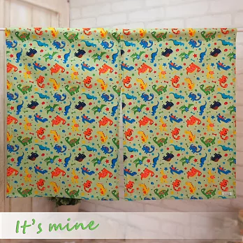 It’s mine 門簾系列《M》-wow!有恐龍-綠
