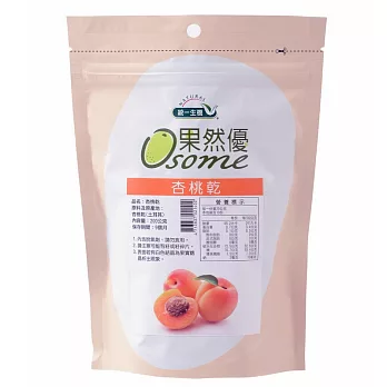 【統一生機】杏桃乾 200g/袋