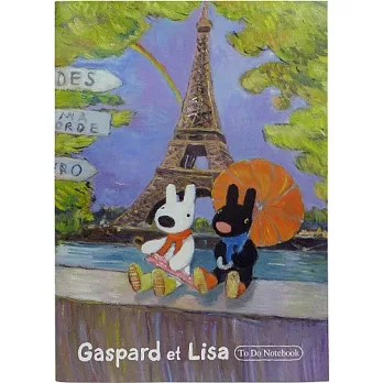 麗莎和卡斯柏-筆記本(鐵塔)