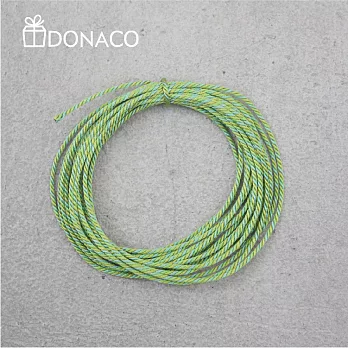 《Donaco 多納客》日本京都 三撚繩 手作專用編織絲繩(蘋果綠)